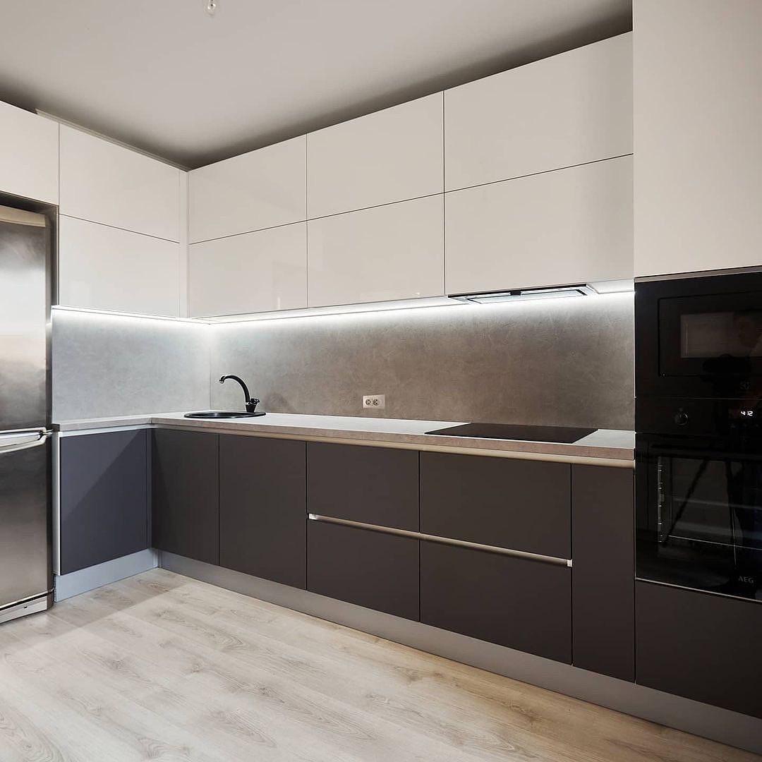 Белый кухонный гарнитур-Угловая кухня «Модель 731»-фото1