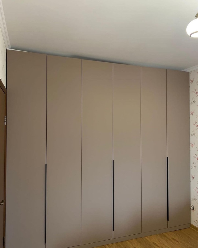 Встроенные распашные шкафы-Встроенный распашной шкаф «Модель 1»-фото2