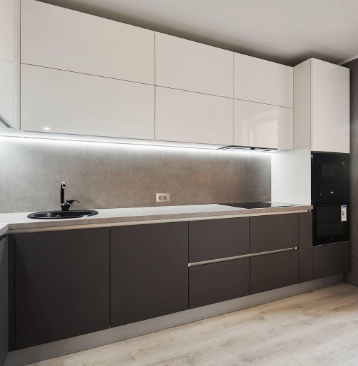 Белый кухонный гарнитур-Угловая кухня «Модель 731»-фото6