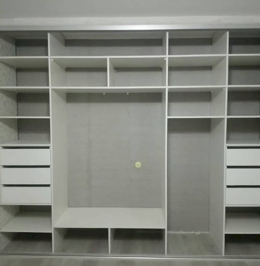 Встроенные шкафы-Встроенный шкаф-купе с зеркалом «Модель 5»-фото2